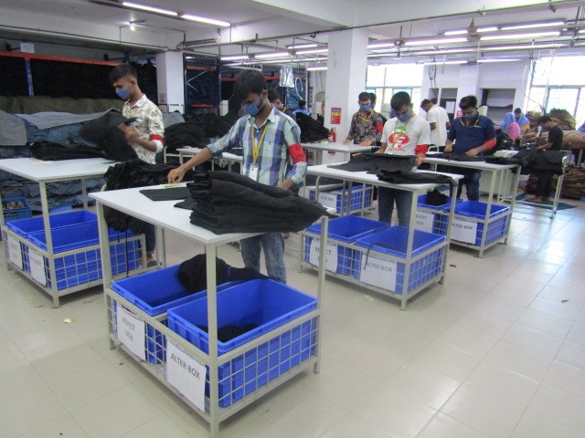 Finishing section's Photo